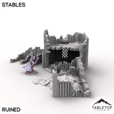 Tabletop Terrain Building Stables - Kingdom of Saxonia