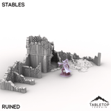 Tabletop Terrain Building Stables - Kingdom of Saxonia