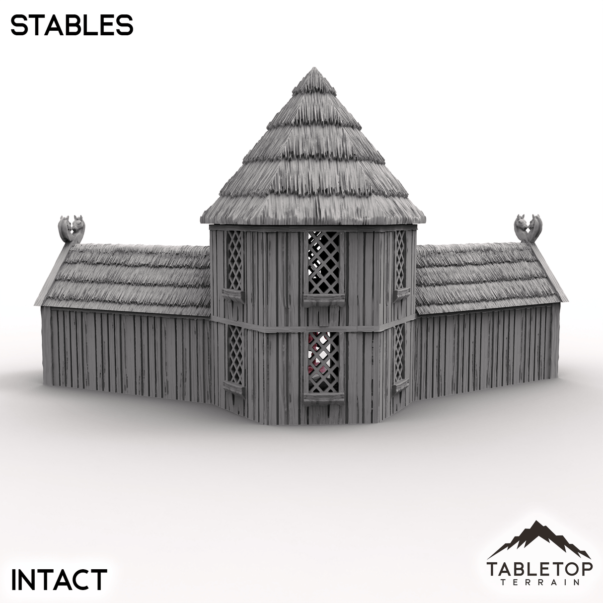 Tabletop Terrain Building Stables - Kingdom of Saxonia