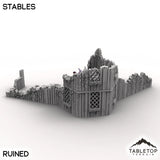 Tabletop Terrain Building Stables - Kingdom of Saxonia