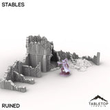 Tabletop Terrain Building Stables - Kingdom of Saxonia