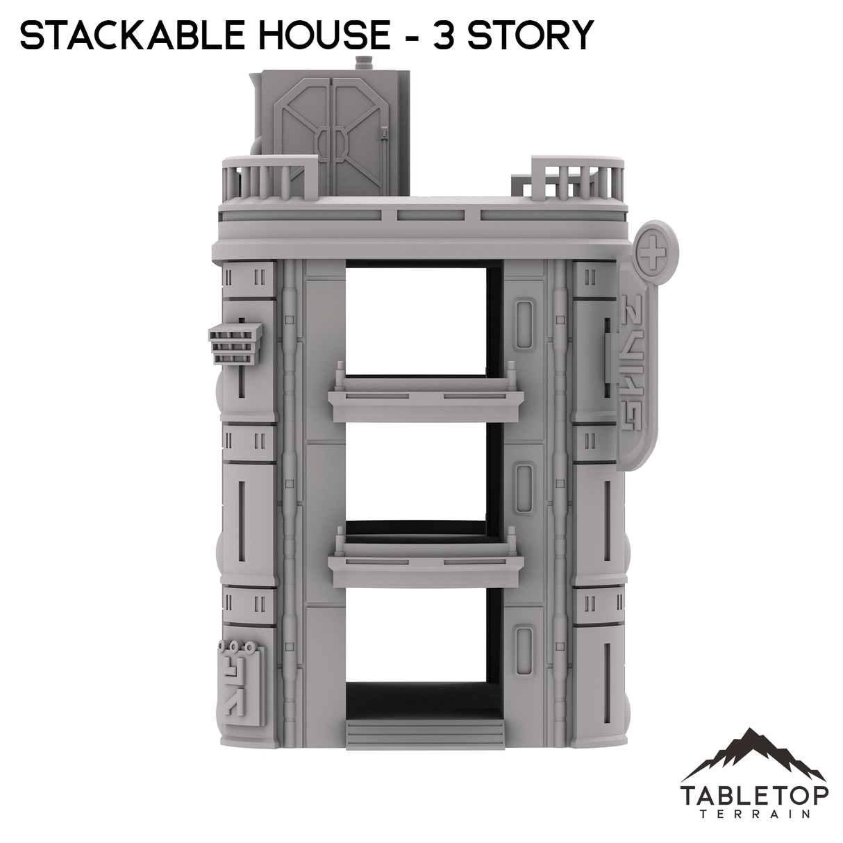 Tabletop Terrain Building Stackable House