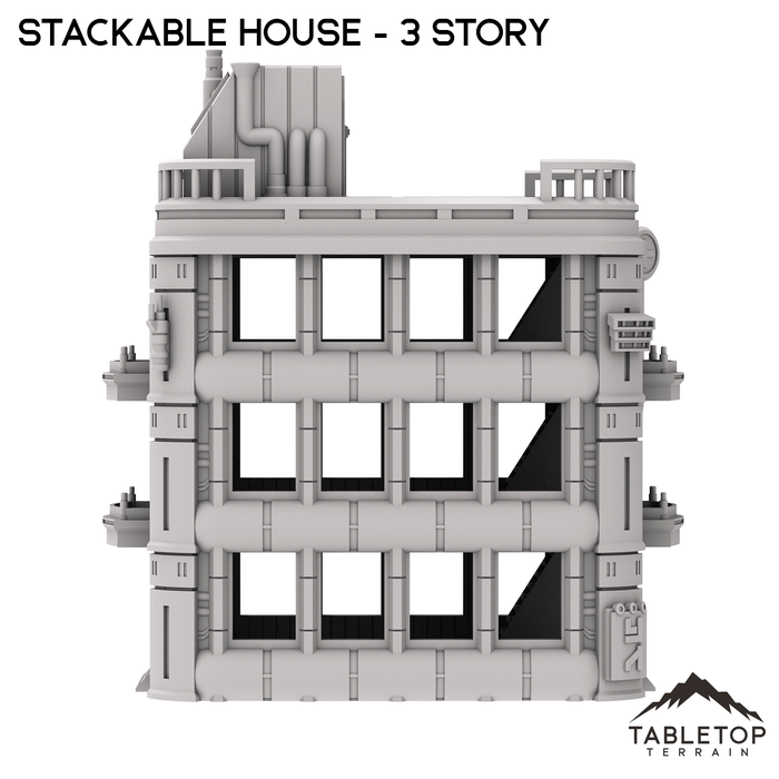 Tabletop Terrain Building Stackable House