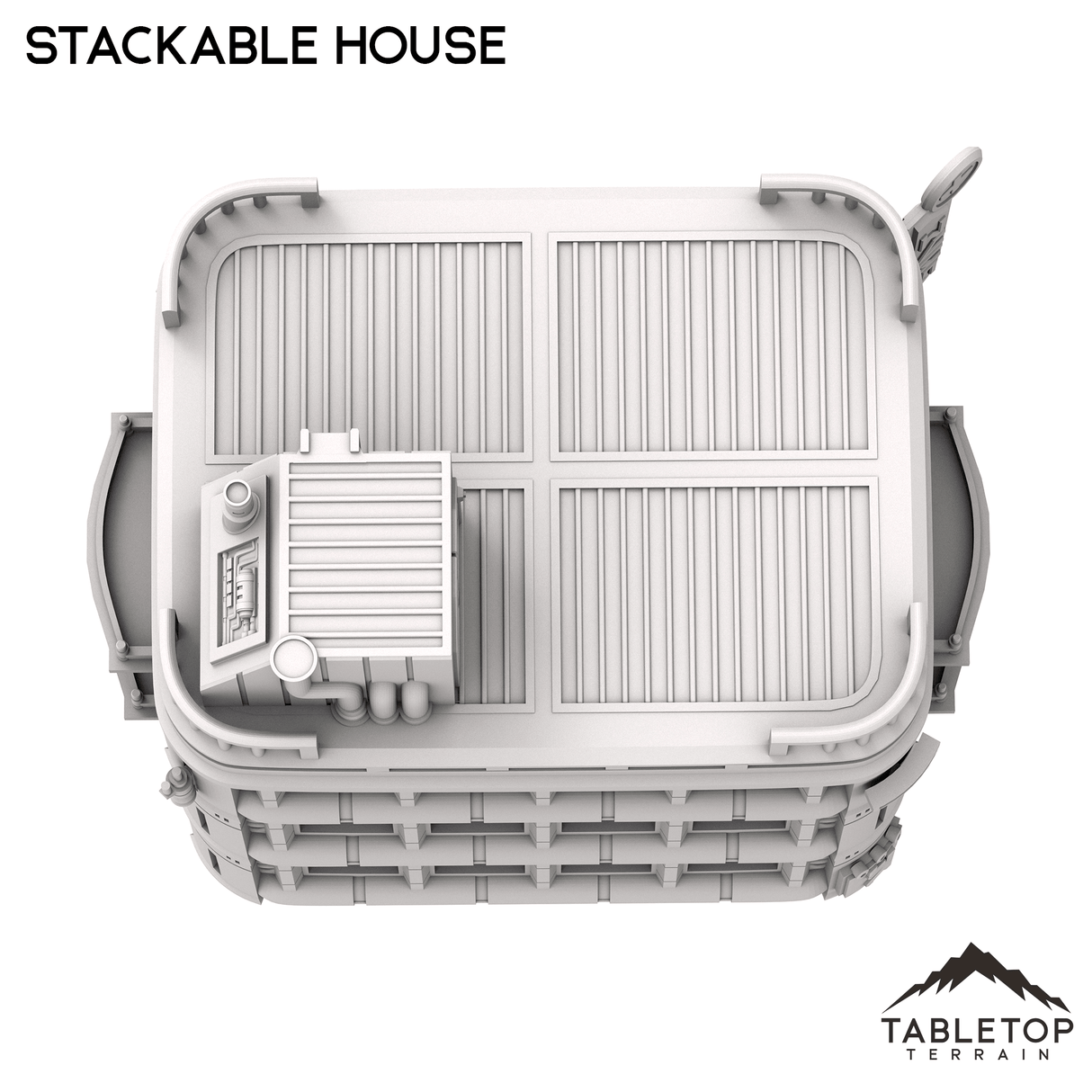 Tabletop Terrain Building Stackable House