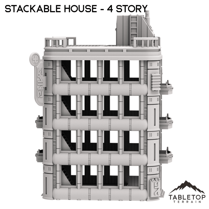 Tabletop Terrain Building Stackable House