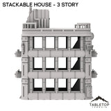 Tabletop Terrain Building Stackable House - Futuristic City