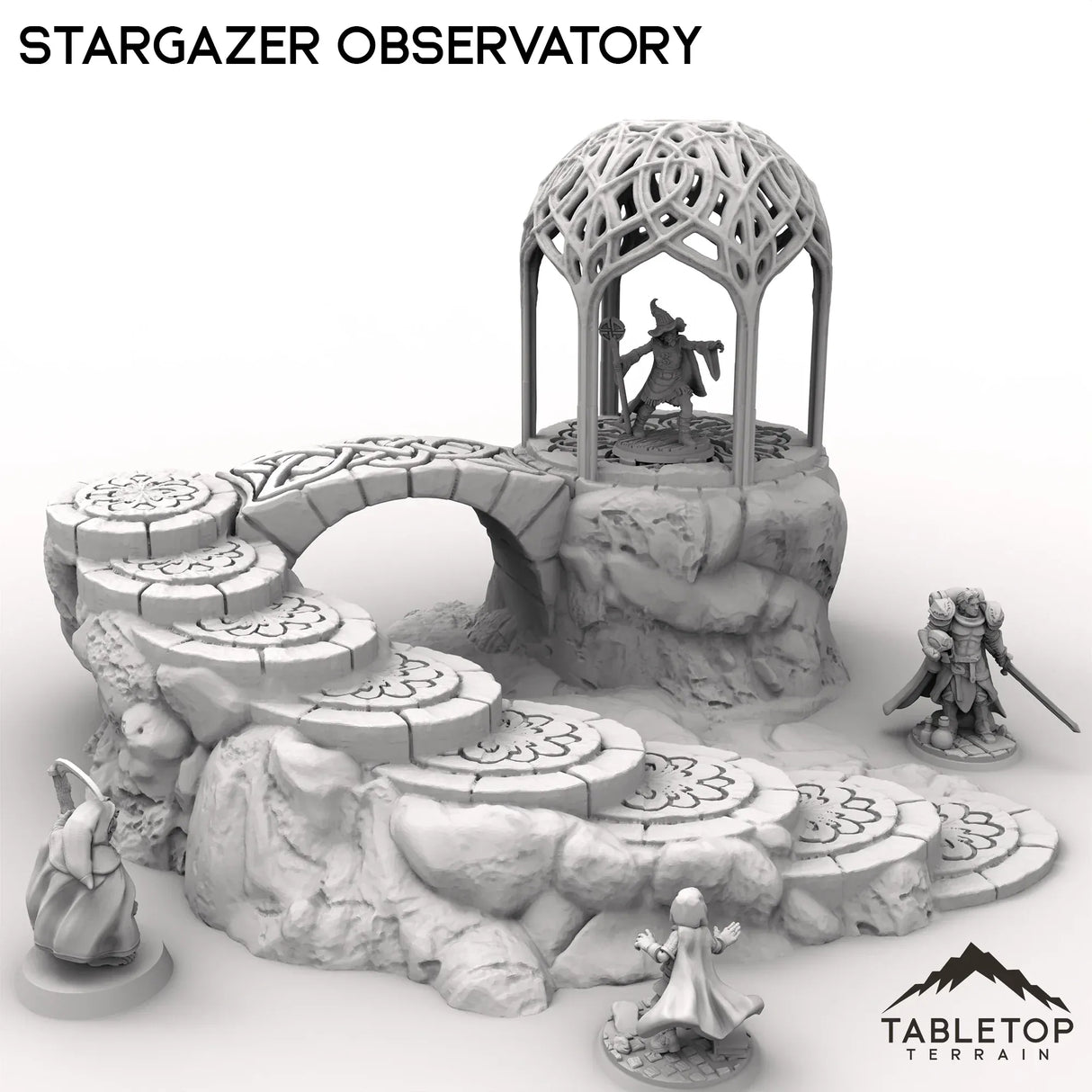 Tabletop Terrain Building Stargazer Observatory - Kingdom of Noldareth