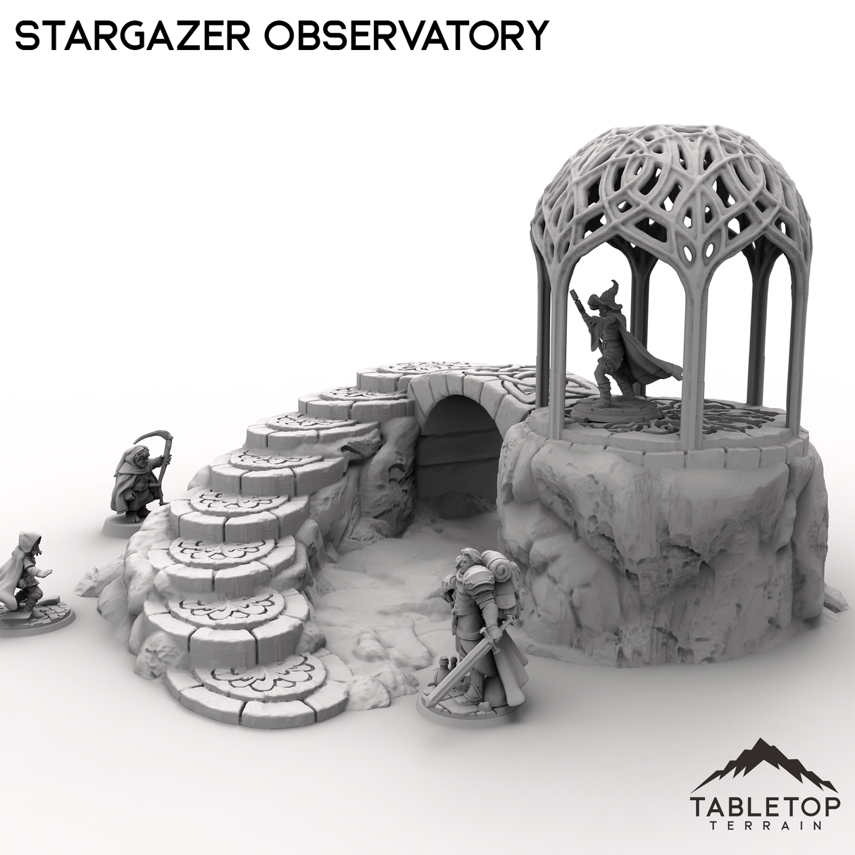 Tabletop Terrain Building Stargazer Observatory - Kingdom of Noldareth