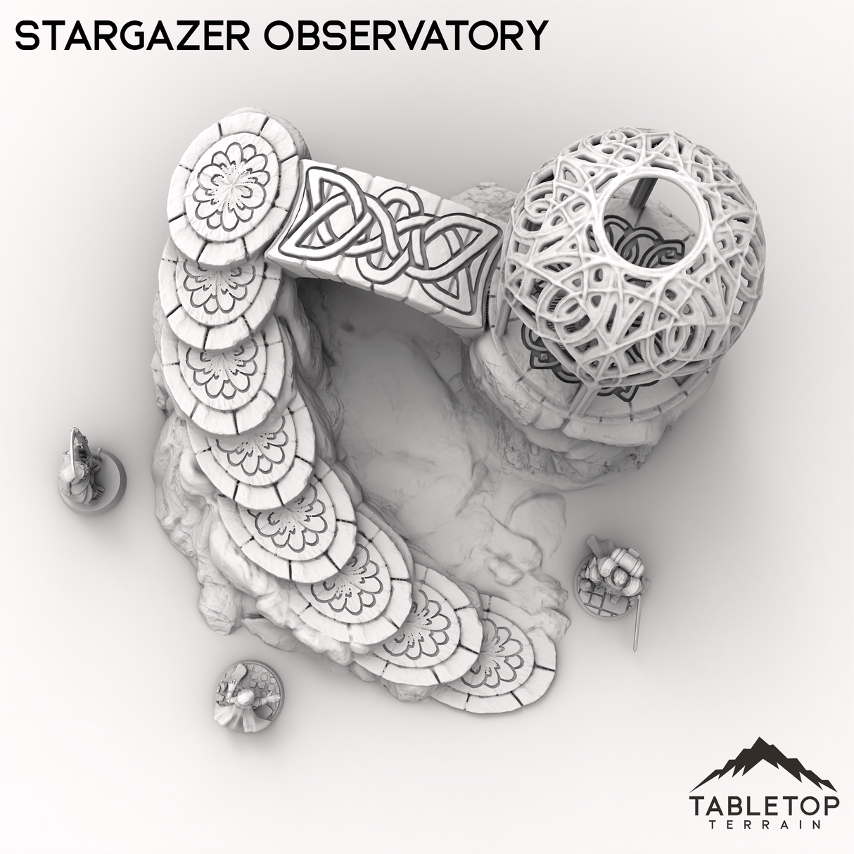 Tabletop Terrain Building Stargazer Observatory - Kingdom of Noldareth