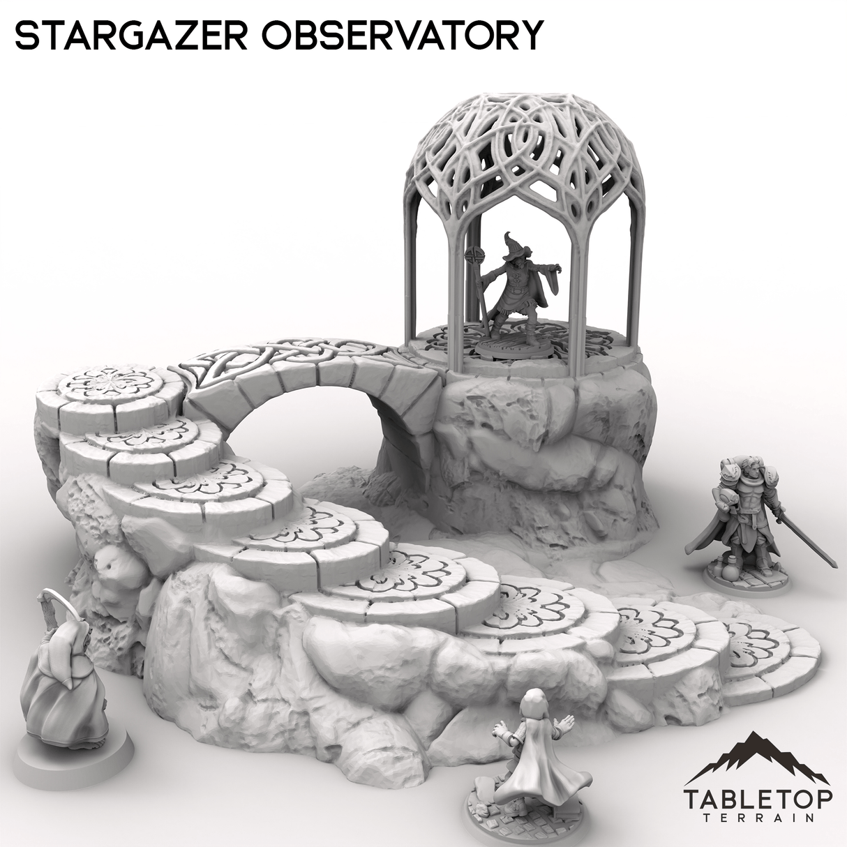 Tabletop Terrain Building Stargazer Observatory - Kingdom of Noldareth