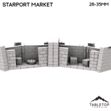 Tabletop Terrain Building Starport Market