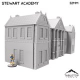 Tabletop Terrain Building Stewart Academy for the Gifted