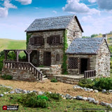 Tabletop Terrain Building Stonestreet Bakers - Country & King - Fantasy Historical Building