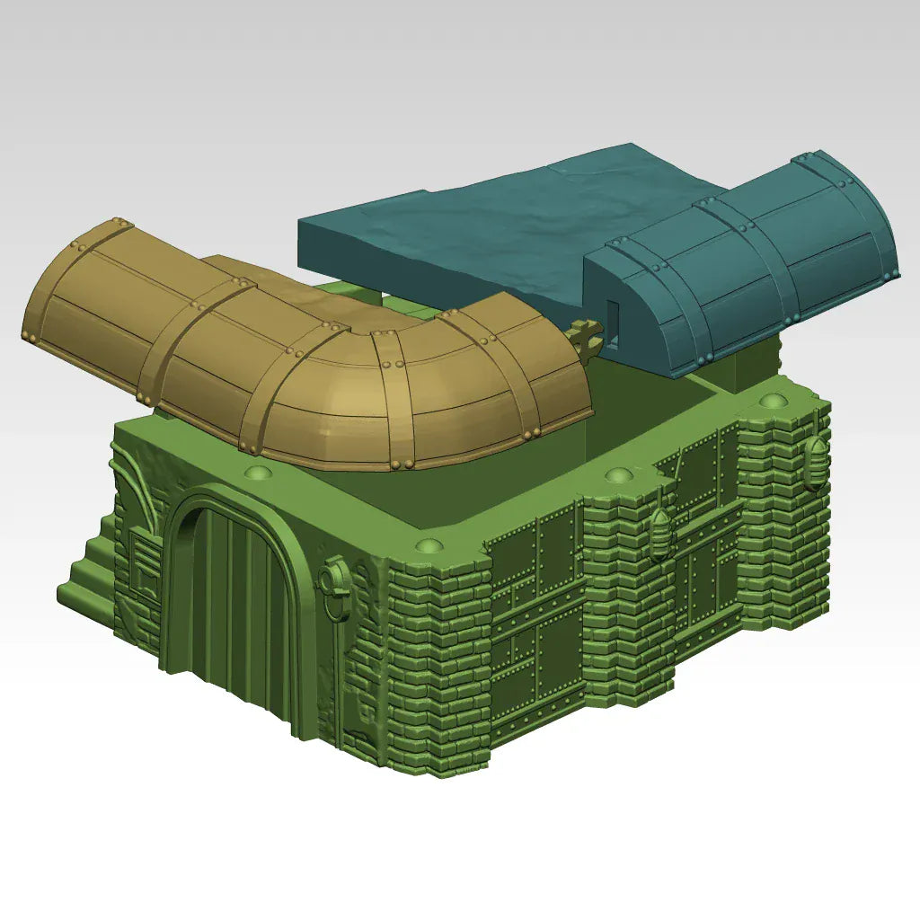 Tabletop Terrain Building Storehouse - Ord Ferrum
