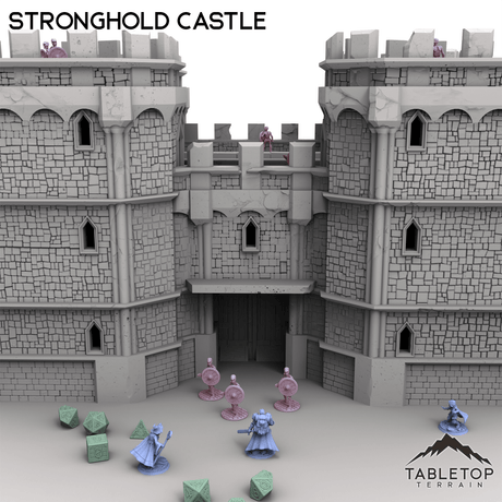 Tabletop Terrain Building Stronghold Castle