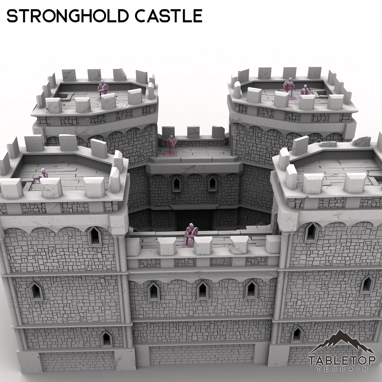 Tabletop Terrain Building Stronghold Castle