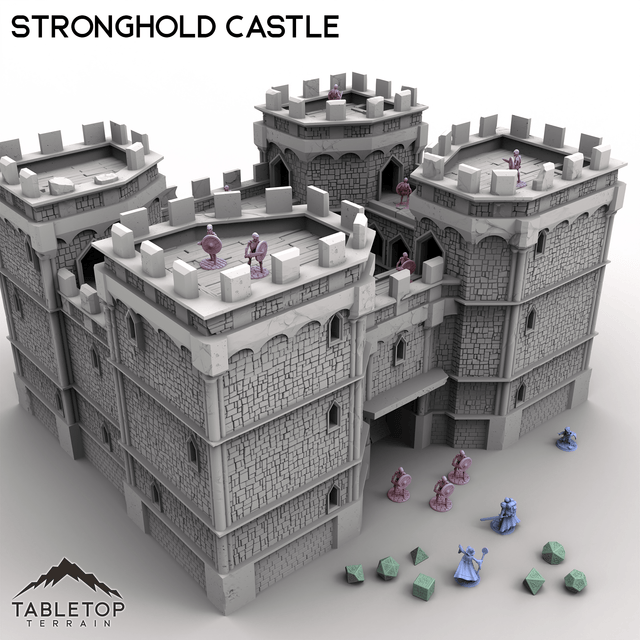 Tabletop Terrain Building Stronghold Castle