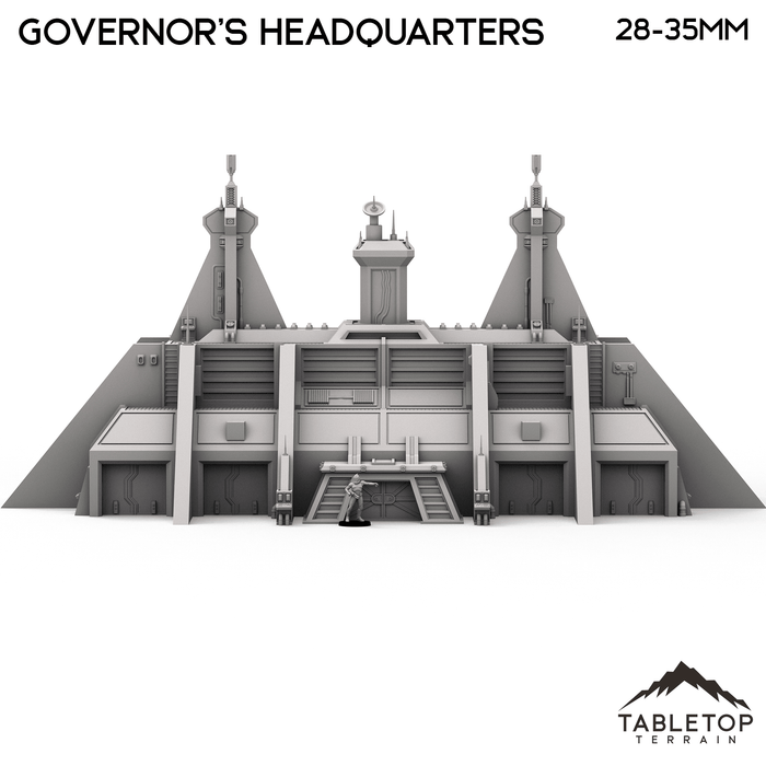 Tabletop Terrain Building Stronghold Governor's Headquarters