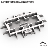 Tabletop Terrain Building Stronghold Governor's Headquarters