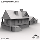 Tabletop Terrain Building Suburban Houses