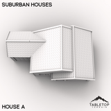 Tabletop Terrain Building Suburban Houses