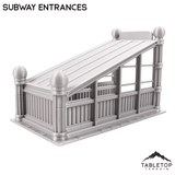 Tabletop Terrain Building Subway Entrance - Marvel Crisis Protocol Terrain