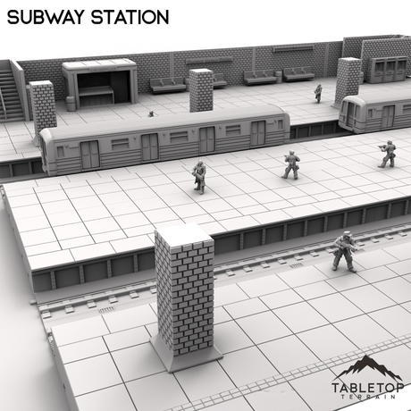 Tabletop Terrain Building Subway Station