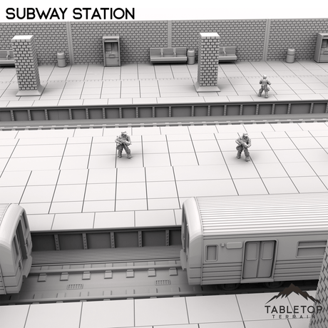 Tabletop Terrain Building Subway Station