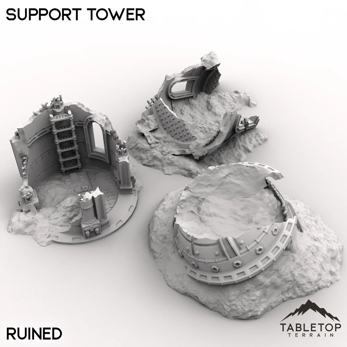 Tabletop Terrain Building Support Tower