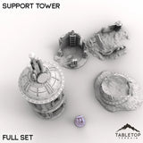 Tabletop Terrain Building Support Tower