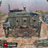 Tabletop Terrain Building Survivalist Shack - Apocalyptic Building