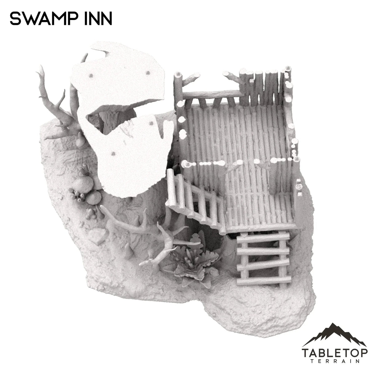 Tabletop Terrain Building Swamp Inn