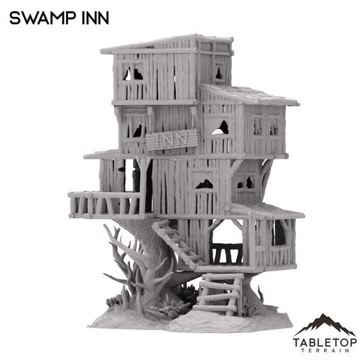 Tabletop Terrain Building Swamp Inn