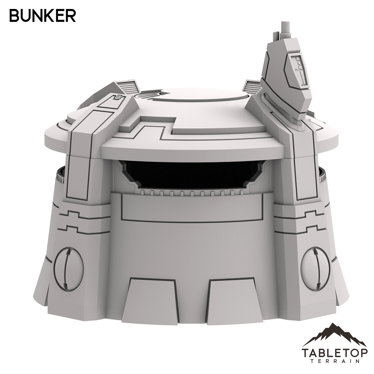 Tabletop Terrain Building Taui Bunker