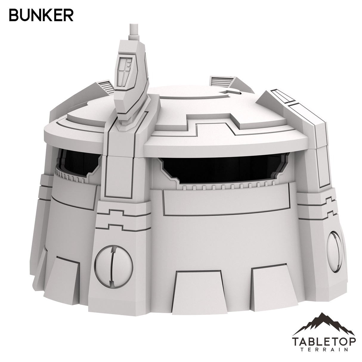 Tabletop Terrain Building Taui Bunker