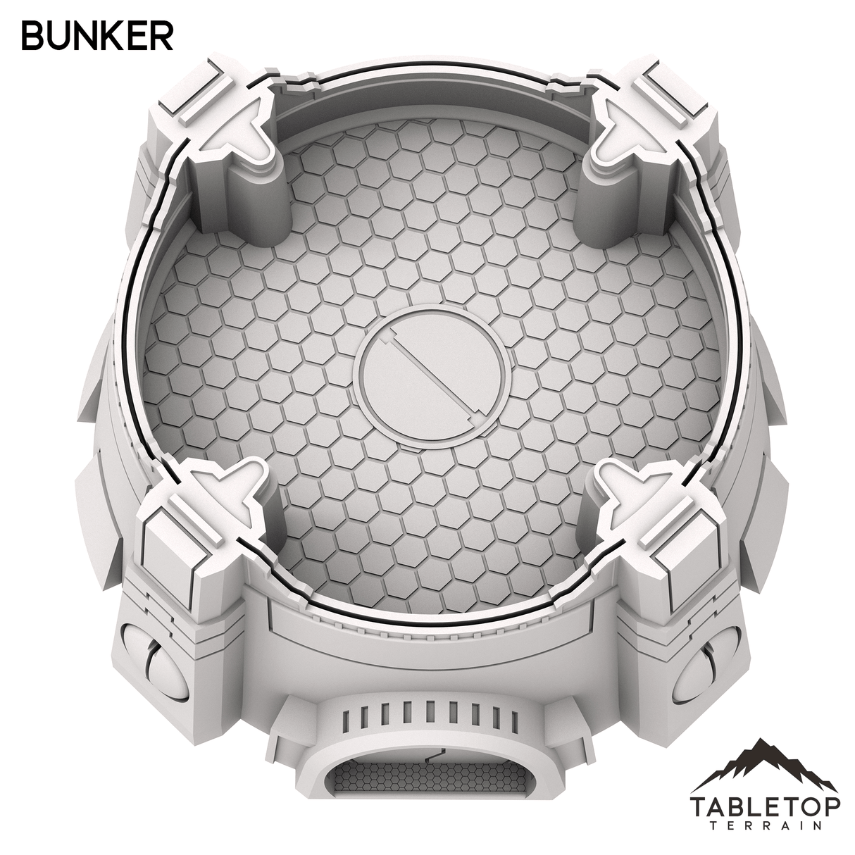 Tabletop Terrain Building Taui Bunker