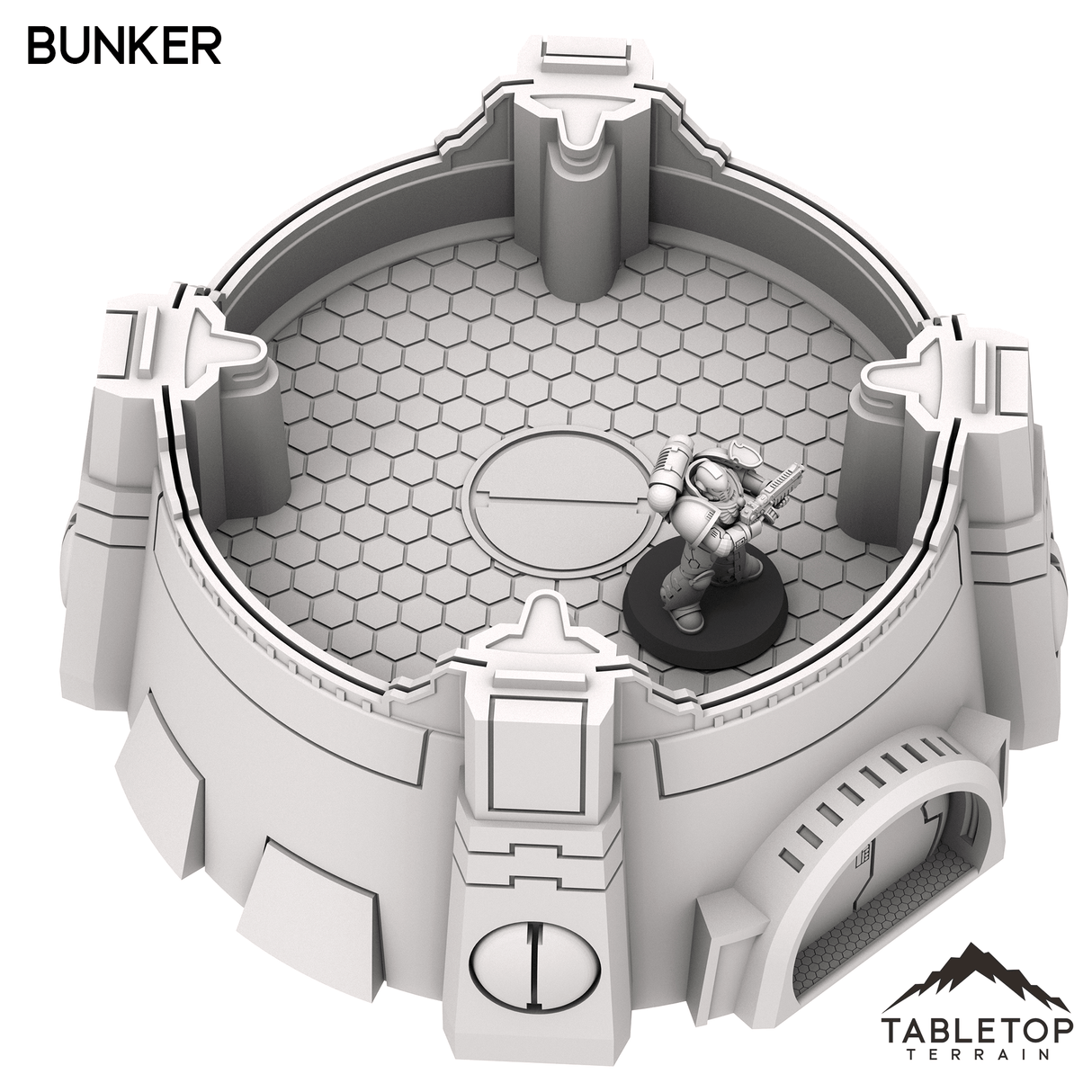 Tabletop Terrain Building Taui Bunker