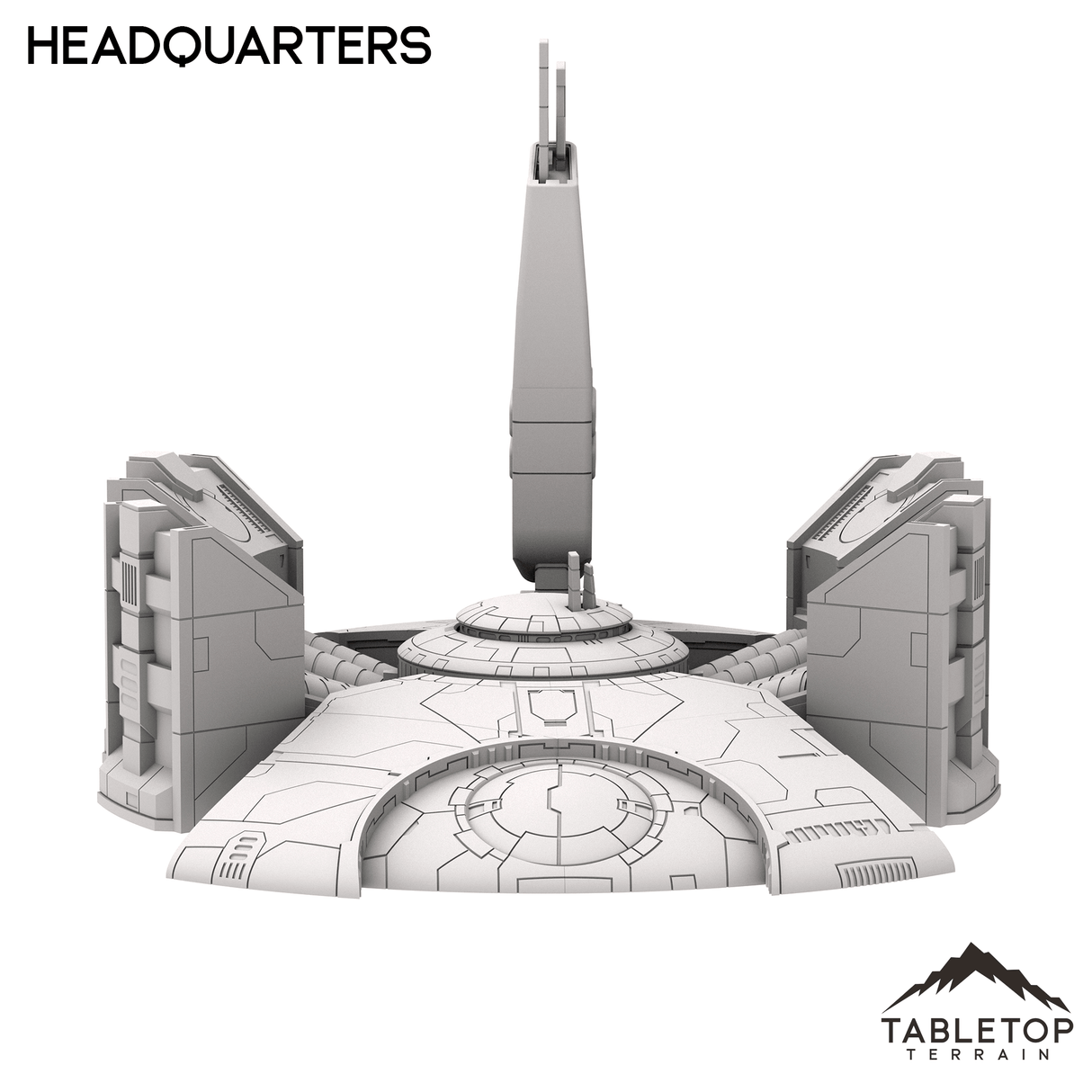 Tabletop Terrain Building Taui Headquarters