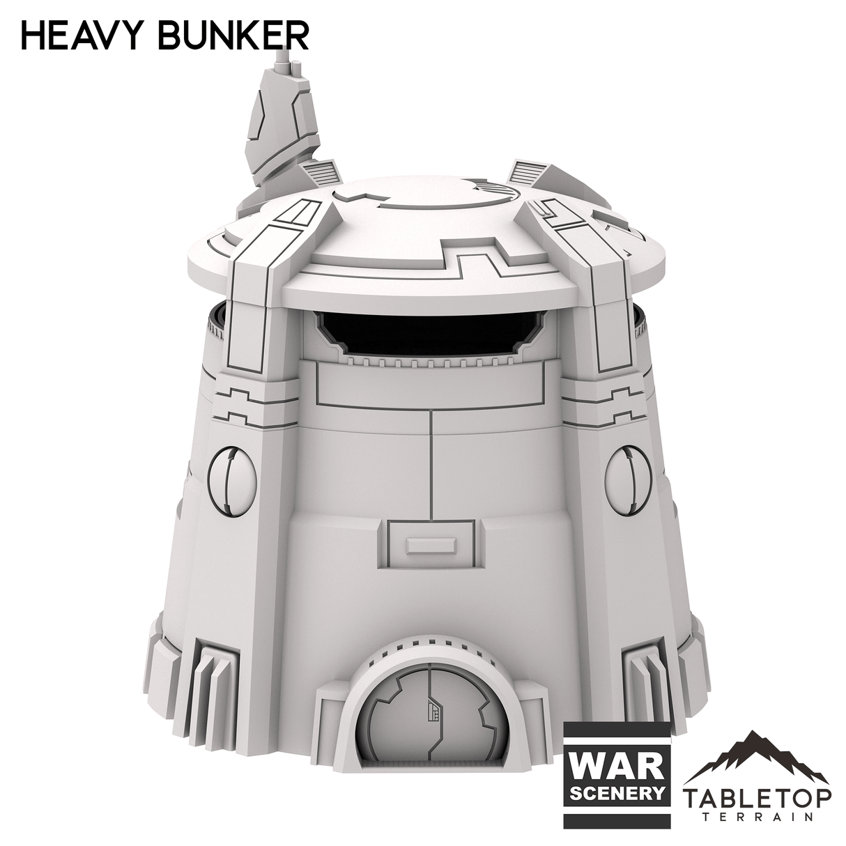 Tabletop Terrain Building Taui Heavy Bunker