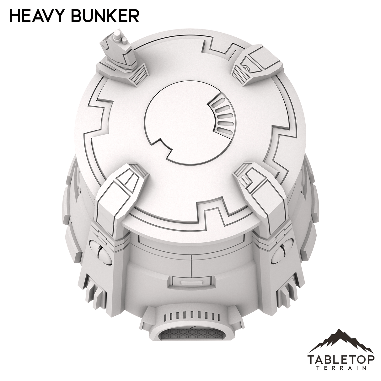 Tabletop Terrain Building Taui Heavy Bunker