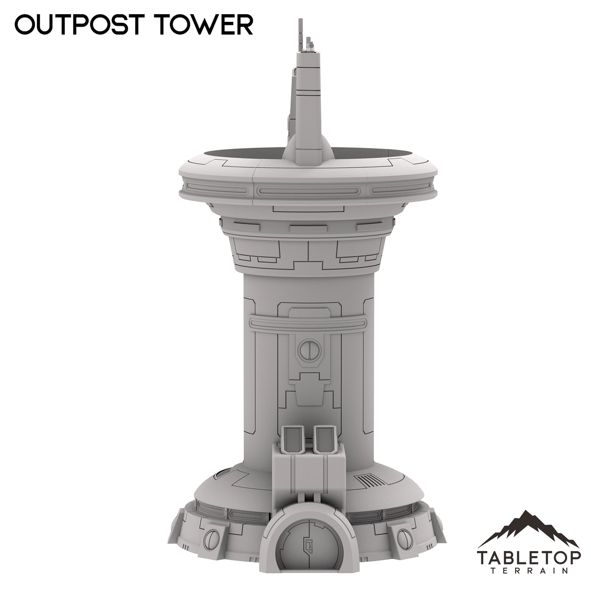 Tabletop Terrain Building Taui Outpost Tower