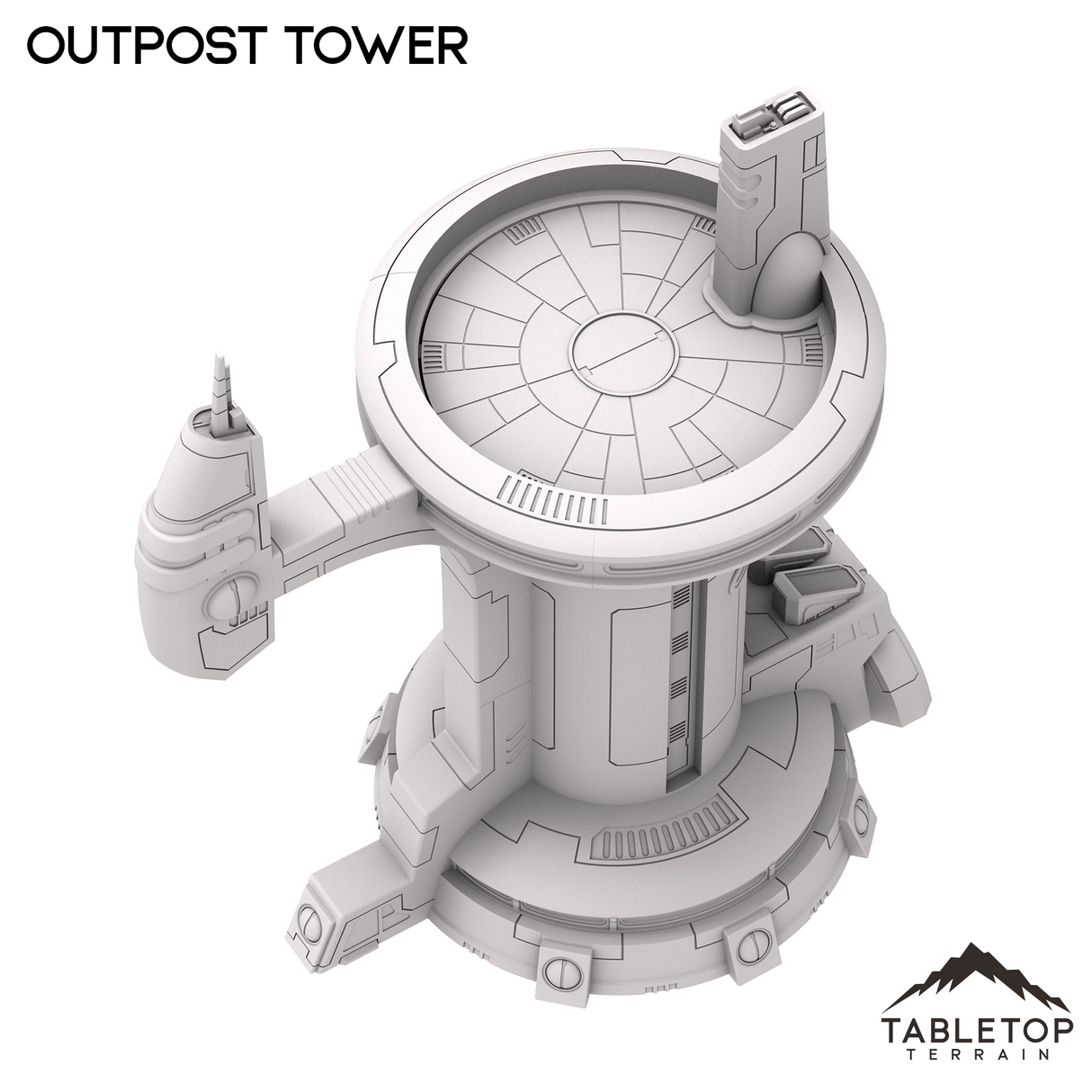 Tabletop Terrain Building Taui Outpost Tower