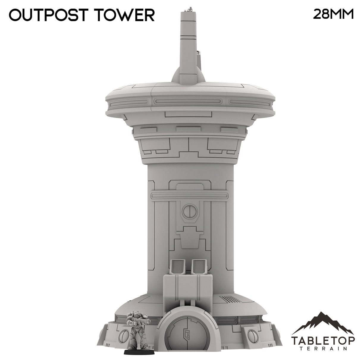 Tabletop Terrain Building Taui Outpost Tower