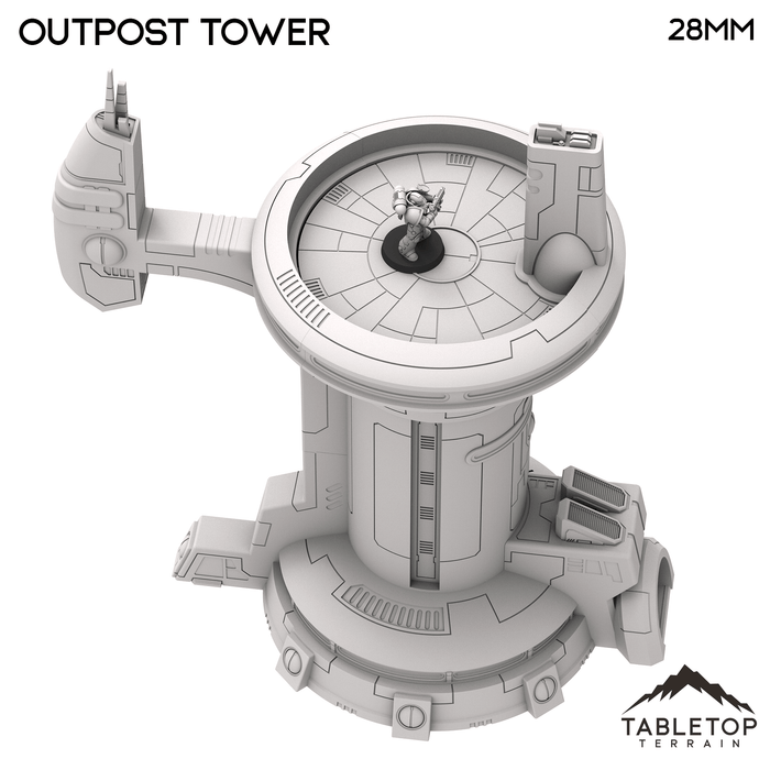 Tabletop Terrain Building Taui Outpost Tower