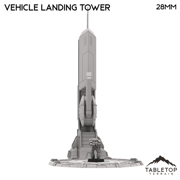 Tabletop Terrain Building Taui Vehicle Landing Tower