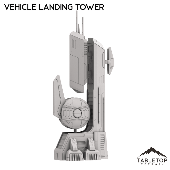 Tabletop Terrain Building Taui Vehicle Landing Tower