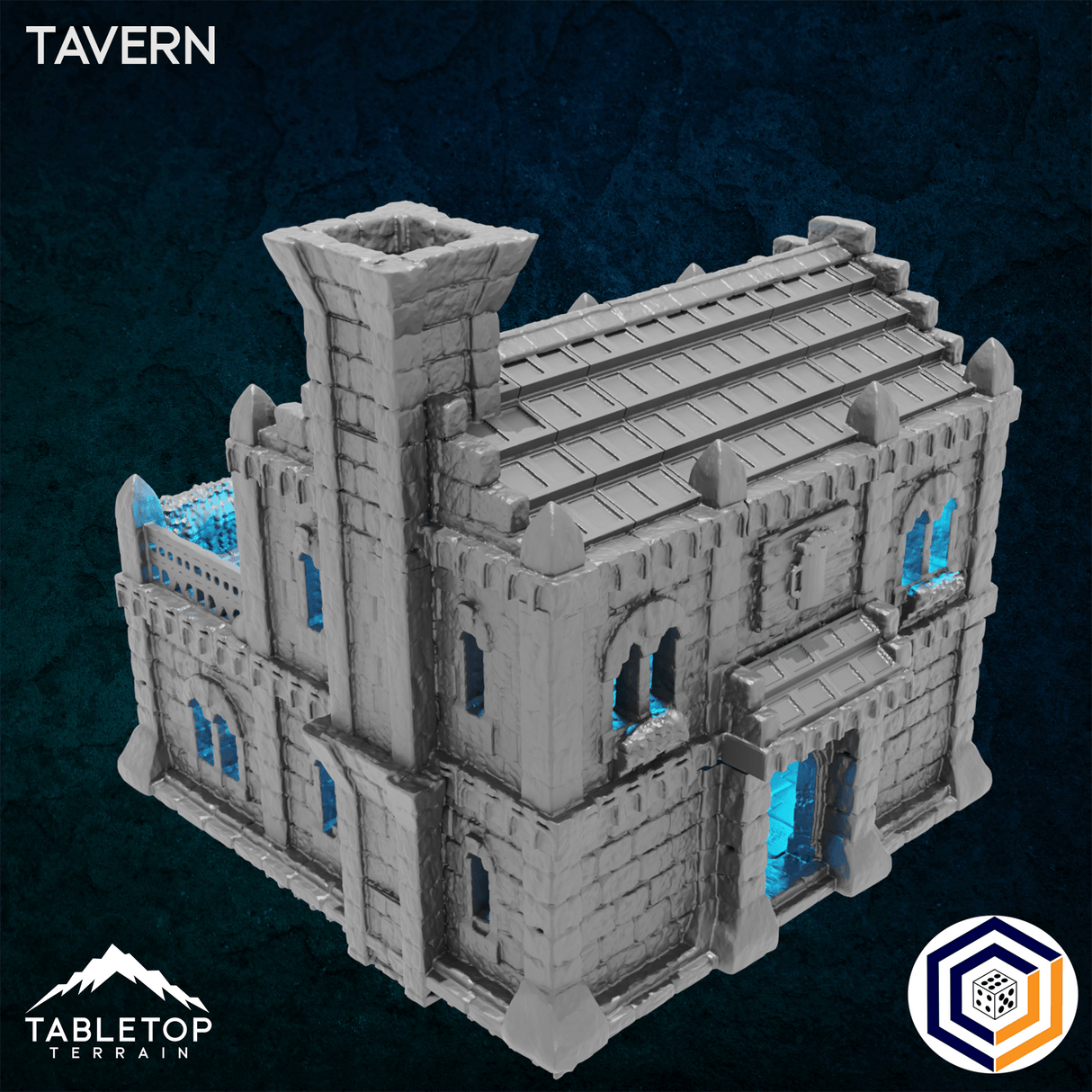 Tabletop Terrain Building Tavern - Kingdom of Tor Ithilas