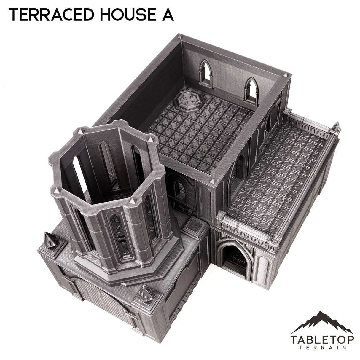 Tabletop Terrain Building Terraced House A - Emerita, Imperial Suburbs