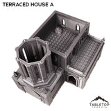 Tabletop Terrain Building Terraced House A - Emerita, Imperial Suburbs
