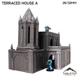 Tabletop Terrain Building Terraced House A - Emerita, Imperial Suburbs